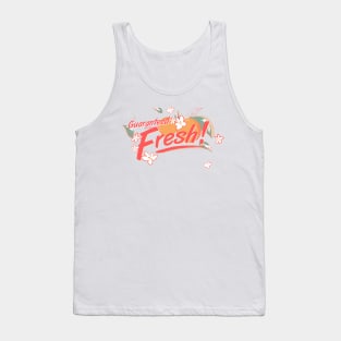 Oranges Guaranteed Fresh- by Cathy Clark-Ramirez Tank Top